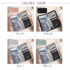 スキミング防止 収納バッグ パスポートバッグ ...の詳細画像1