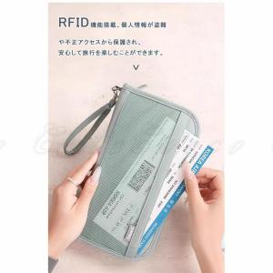 スキミング防止 収納バッグ パスポートバッグ ...の詳細画像4