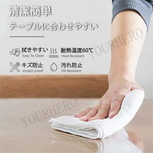 透明 テーブルマット ビニールマット テーブル...の詳細画像2