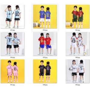 2024スタイル更新 サッカーウェア 上下セッ...の詳細画像2