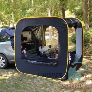 防災対策 車中泊テントカーサイドタープ トランクテントポップアップテント キャンプ 日よけ 車と連結 SUVラポップアップテント 防水