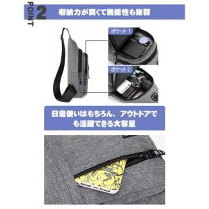 ショルダーバッグ ボディバッグ メンズ レディ...の詳細画像4