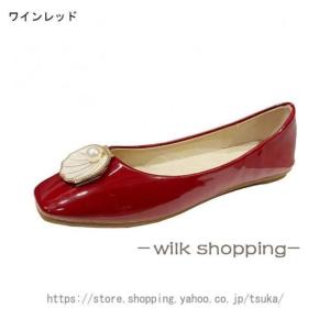 パンプス バレエシューズ フラット ぺたんこ ...の詳細画像4