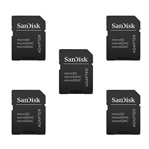 5個パック - Sandisk MicroSD MicroSDHC - SD SDHCアダプター最大32GBのメモリカードで動作しますバルクパッケージ。｜mitusawa6