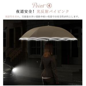 雨傘 レディース メンズ 梅雨対策 桜柄 和風...の詳細画像4