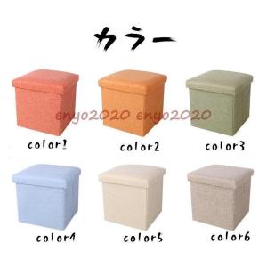 収納スツールボックス 布製 収納ボックス 椅子 チェアー オットマン おしゃれ S M L XLサイズ 折りたたみ スクエア 玄関 ベンチ
