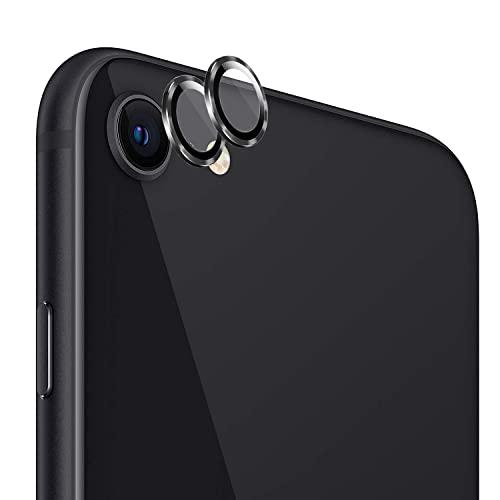 iPhone Se3カメラフィルム アルミ合金＋9H硬度ガラス 0.25mm超薄 Apapeya 型...