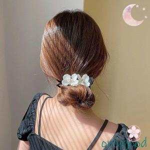 ヘアクリップ フラワー ヘアアクセサリー バナ...の詳細画像5