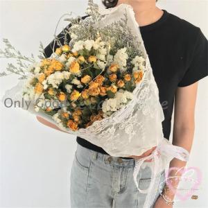 ドライフラワー 高さ約48cm 花束 ソープフ...の詳細画像4