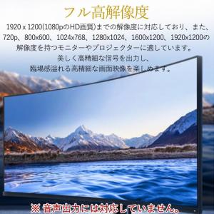 HDMI to VGA 変換ケーブル 変換アダ...の詳細画像4