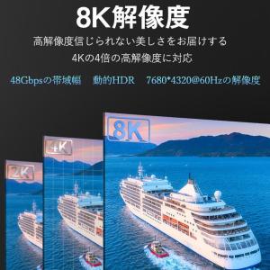 HDMIケーブル Ver.2.1 強化版 0....の詳細画像3