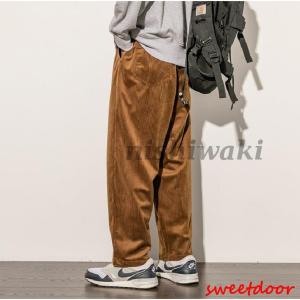 メンズ コーデュロイ パンツ ズボン 長ズボン...の詳細画像1