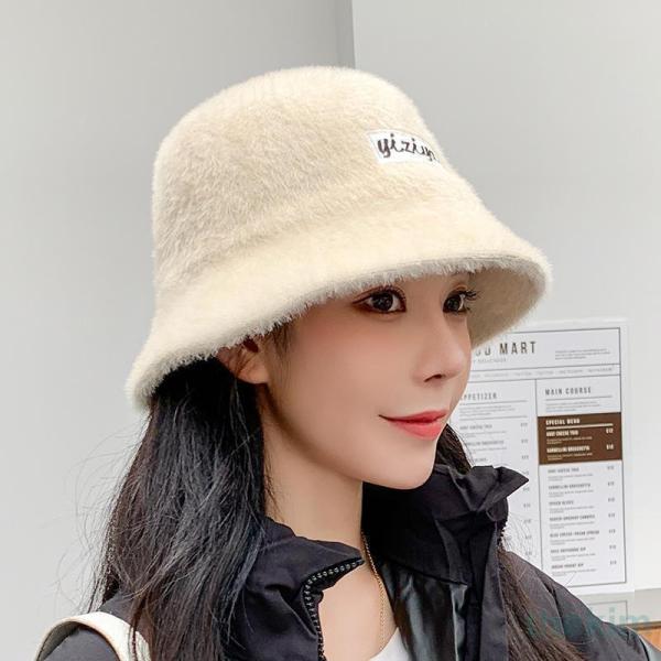 帽子 秋冬 レディース バケットハット ボア もこもこ レディース帽子 秋冬帽子 レディース ハット...