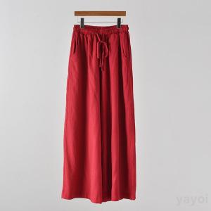 ズボン パンツ ワイドパンツ ガウチョパンツ ...の詳細画像5