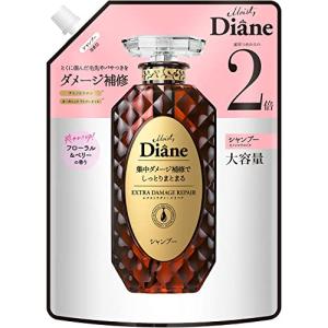 Diane ダイアン 大容量シャンプー ダメージ補修 フローラル&ベリーの香り パーフェクトビューティ エクストラダメージリペア 詰め替え 660ml｜mitusawa7