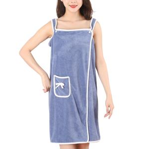 着るタオル ワンピース ガウン レディース バ...の詳細画像1