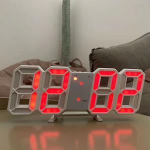 デジタル時計 おしゃれ 北欧 置き時計 光る ...の詳細画像3