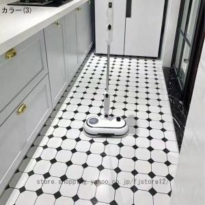 キッチンマット 水拭きできる 台所マット 幾何...の詳細画像3