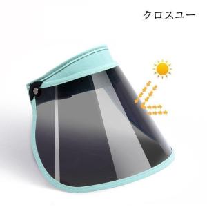 サンバイザー レディース UVカット フェイス...の詳細画像2