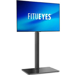 FITUEYES テレビスタンド 3260インチ対応 壁寄せテレビスタンド AVアクセサリ 高さ調節可能 ラック回転可能 ブラック TT106002GB｜mitusawa9