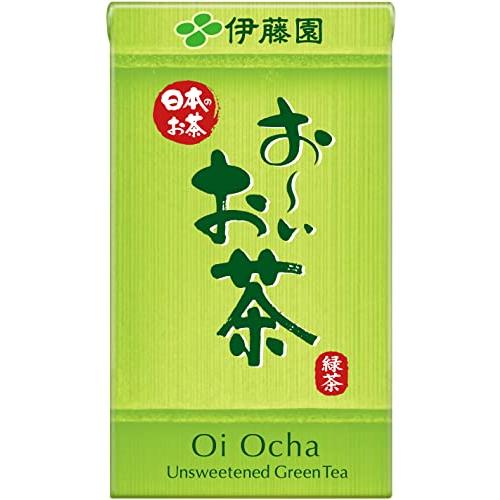 伊藤園 おーいお茶 緑茶 紙パック 125ml×18本