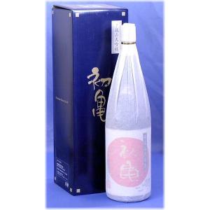 父の日 プレゼント ギフト 贈り物 2024 酒 日本酒 お酒 初亀 中汲み大吟醸 一升瓶 1800ml 日本酒 お酒｜mituwa