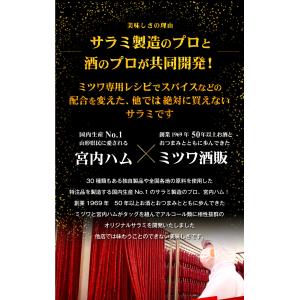 サラミ 宮内ハム 贅沢を極めた本格 プレミアム...の詳細画像3