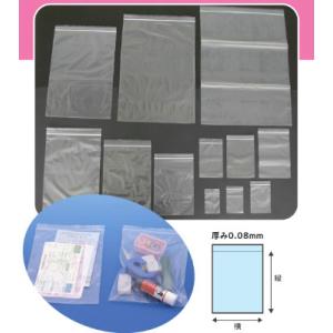 チャック付ポリ袋C-8サイズ  C-8TH 70x100x0.08 1箱7,000枚入 ●ケース販売お徳用1枚単価1.90円(税抜)｜mituwashop