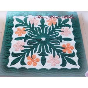 ハワイアンキルト　マルチマット　タペストリー　ハンドメイト ハワイアンキルト マルチマット タペストリー ハンドメイト 楽天