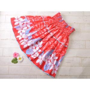 ☆WEB限定☆フラダンスのパウスカート　ウェストフリルハワイアンキルトのMiu-Mint製作p00611