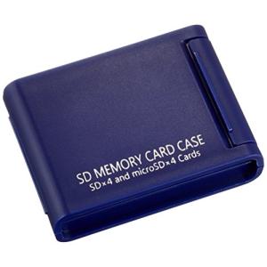 Kenko SDカードケースAS SD4 BU SD/microSD各4枚収納可能 ブルー 704417