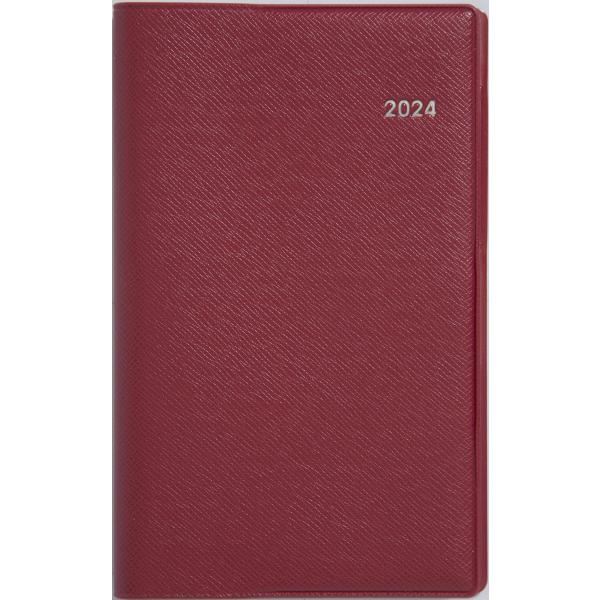 高橋書店 手帳 2024年 ウィークリー ティーズミニ 4 レッド No.150 (2023年 11...