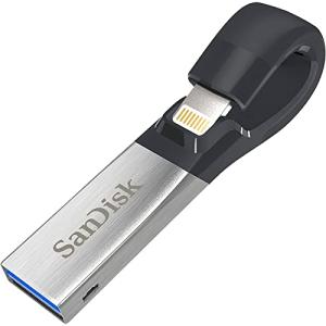 SanDisk iXpand Slim フラッシュドライブ 128GB SDIX30N-128G-JKACE