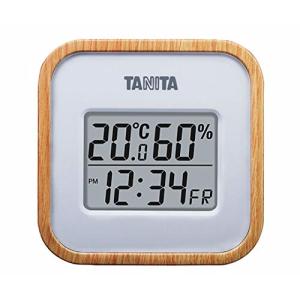 タニタ(Tanita) デジタル温湿度計 ナチュラル TT-571