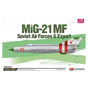 アカデミー 1/48 ソビエト空軍 MiG-21MF スペシャルエディション プラモデル 12311｜miuhouse