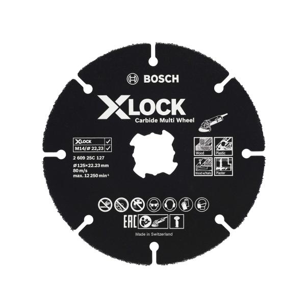 Bosch Professional(ボッシュ) X-LOCK カーバイドマルチホイール 125 2...