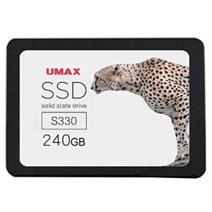 UMAX 2.5インチSATA SSD 240GB 9.5mm厚スペーサー付属 [ UM-SSD25S330-240 ]｜miuhouse