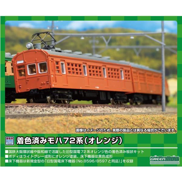 グリーンマックス Nゲージ 着色済み クモハ73形 (オレンジ) 13015 鉄道模型 電車