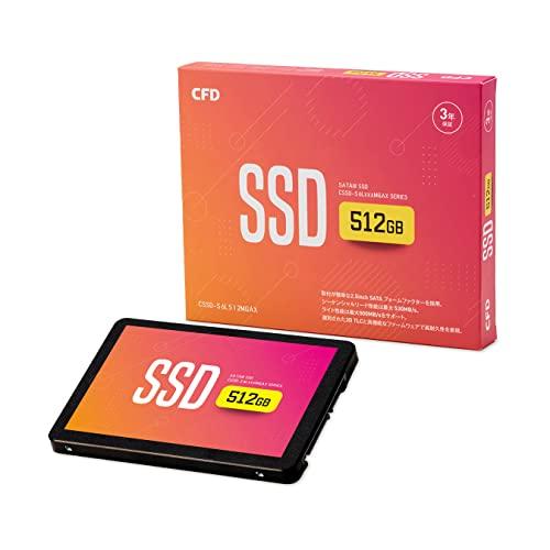 CFD MGAX シリーズ SATA接続 2.5型 SSD (512GB) 3D NAND TLC採...