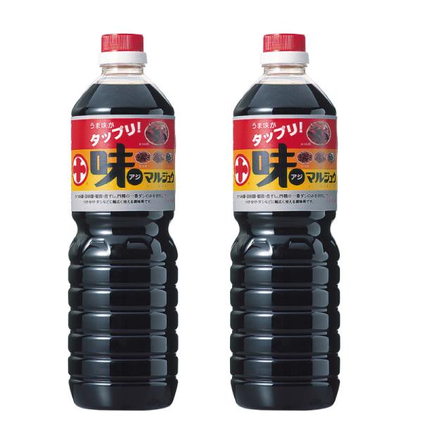 味マルジュウ 1000ml×2本 丸十大屋 定番 だし醤油 国産 国産しょうゆ 丸十 出汁醤油 調味...