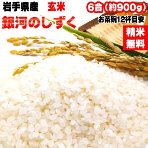 ポイント消化 米 お米 送料無料 銀河のしずく 300g (2合) 令和7年産