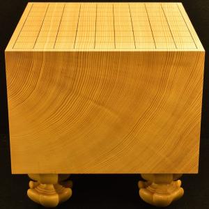 生駒碁盤 囲碁盤 碁石 本桂｜碁盤30号卓上 3点セット｜本蛤