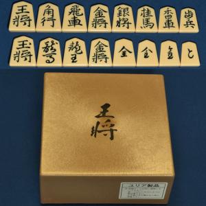 王将の駒 プラスチック将棋駒 王将(水無瀬) ※駒箱付 : 囲碁将棋専門店の将碁屋