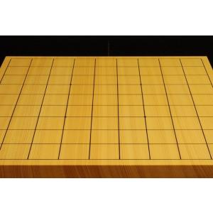 将棋盤 新かや10号一枚板 本漆太刀目盛 松印の詳細画像2