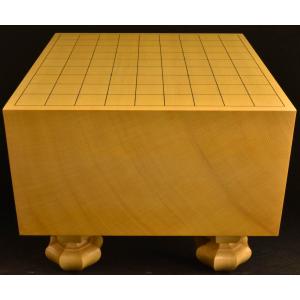 将棋盤 吉田碁盤店/吉田寅義「一如」作宮崎県産本榧天地柾目四寸七分