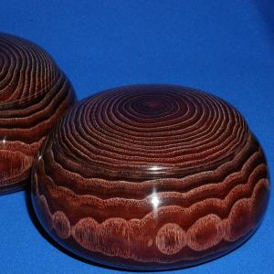 碁笥 本花梨 平型 特上 : 三輪碁盤店 - 通販 - Yahoo!ショッピング