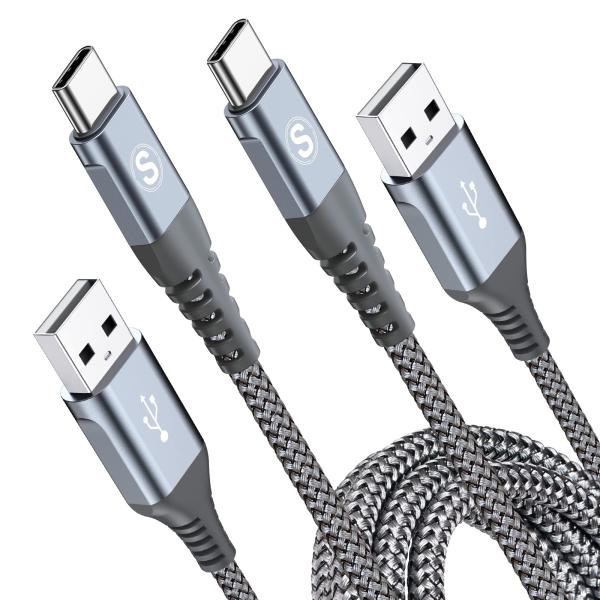 USB Type C ケーブル【2M/2本】急速充電 タイプc ケーブル【PD&amp; QC3.0対応60...