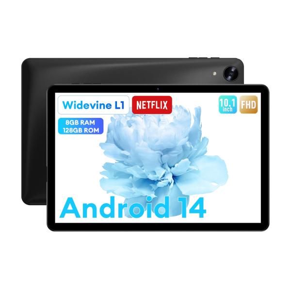 【Widevine L1対応 Android 14 タブレット 10インチ wi-fiモデル】Hea...