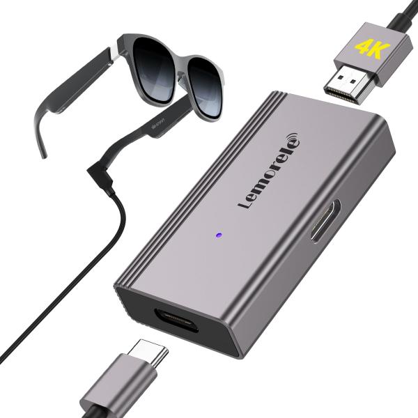 HDMI to USB Type C 変換アダプタ Xreal Air AR スマート グラス 4K...