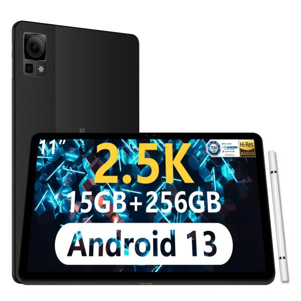 DOOGEE T30 Pro 11インチ Android タブレット Android 13 15GB...